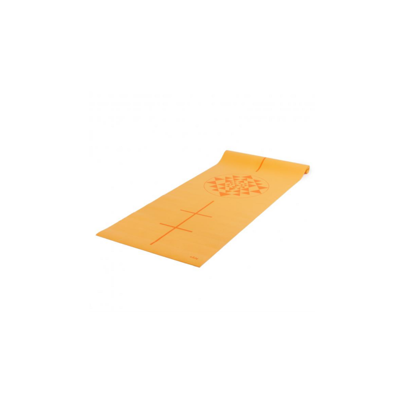 Bodhi Leela 4.5mm jógamatrac - Yantra, narancssárga - PVC, TPE ...
