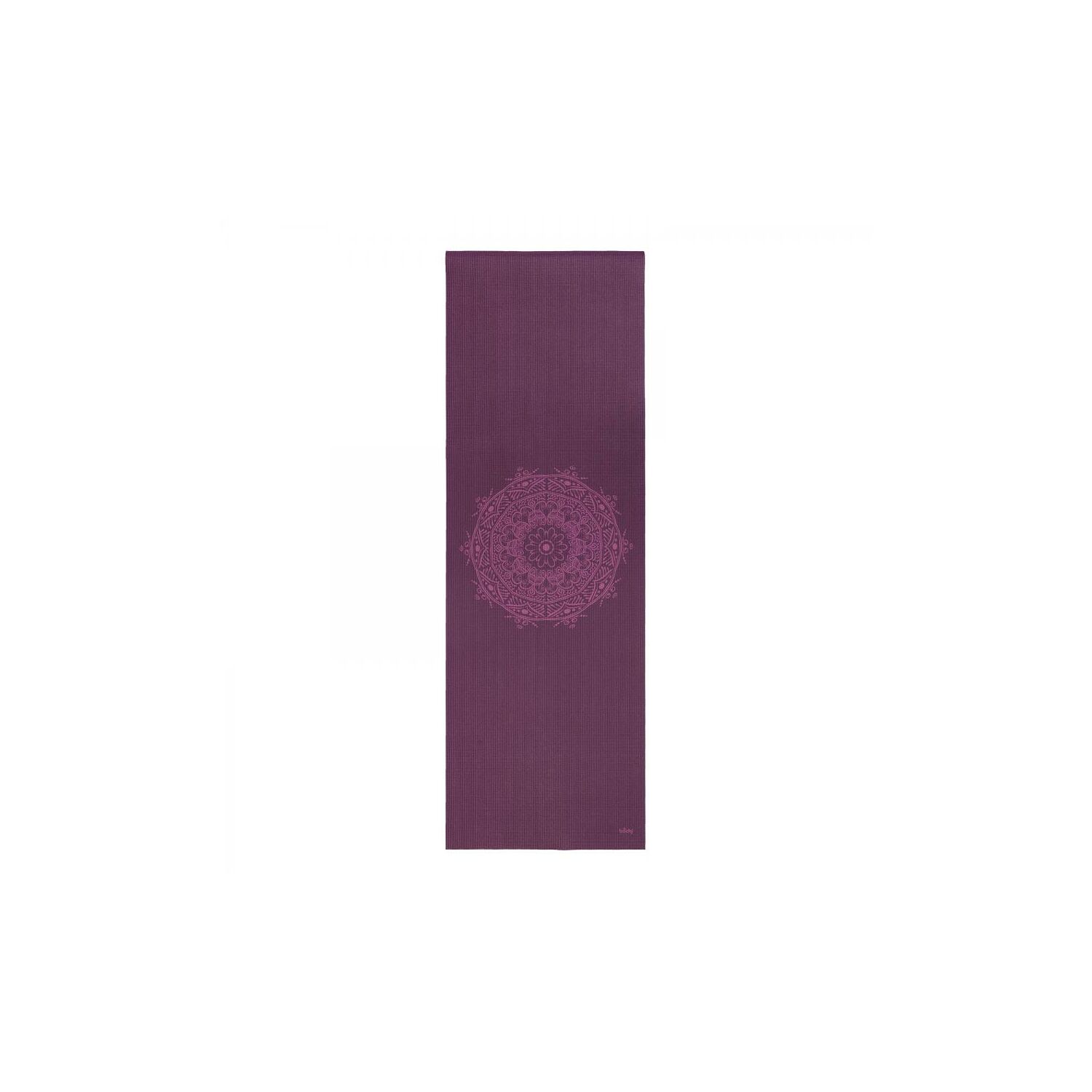 Bodhi Leela 4.5mm jógamatrac - Mandalával, padlizsán, lila mandalával