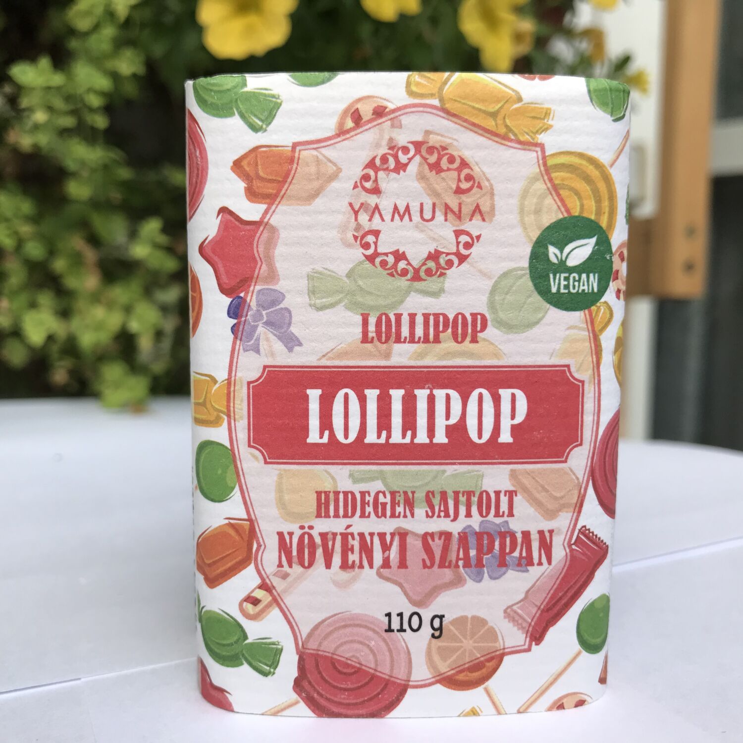 natural lollipop szappan 