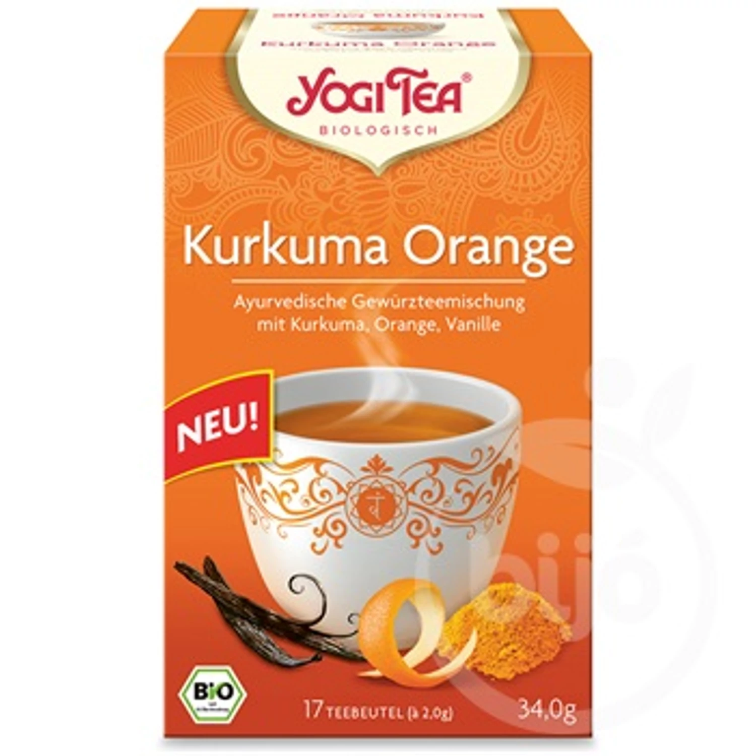 bio yogi tea kurkuma -narancs