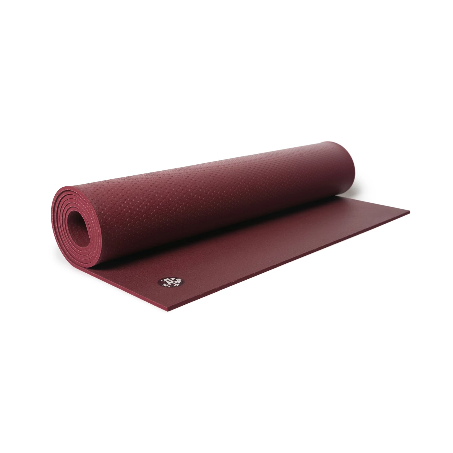 Manduka Pro Black 6 mm  jógaszőnyeg, verve, bordó
