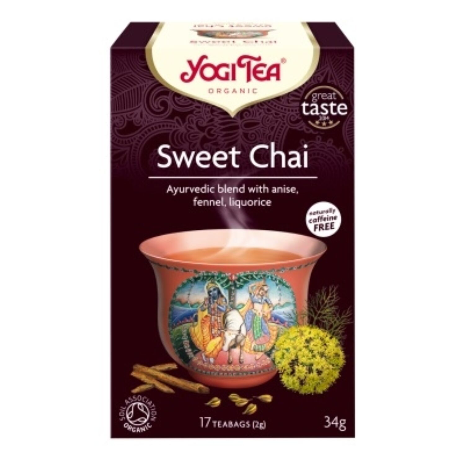 Yogi tea - Sweet Chai - Édes Chai tea
