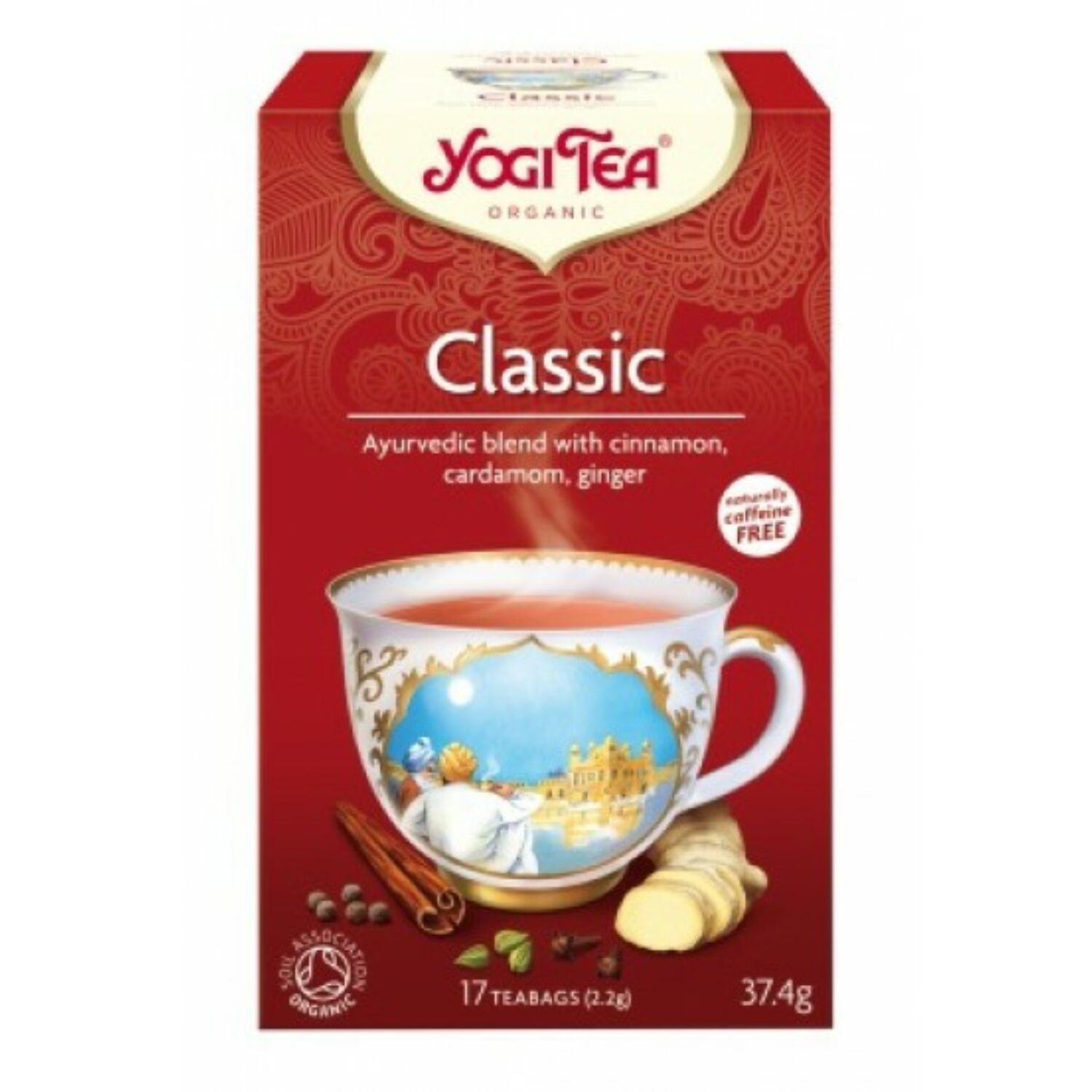 Yogi Tea - Classic - Klasszikus tea, fahéjjal, bio