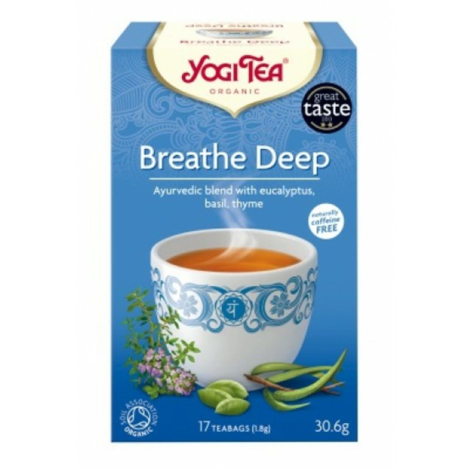 Yogi Tea - Breathe Deep -mély lélegzet tea, 30,6 g