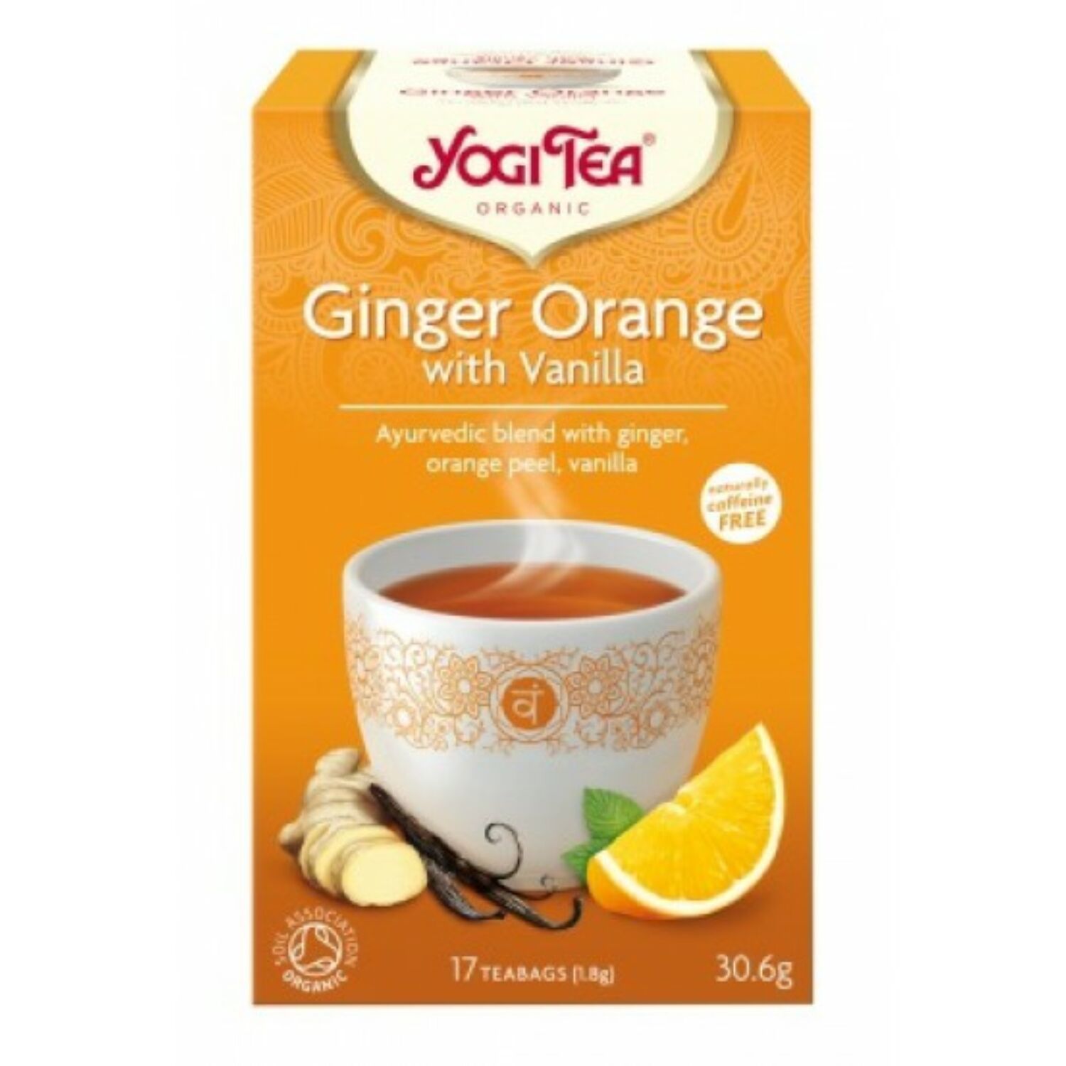 Yogi Tea - Ginger Orange Gyömbéres narancsos vaníliával