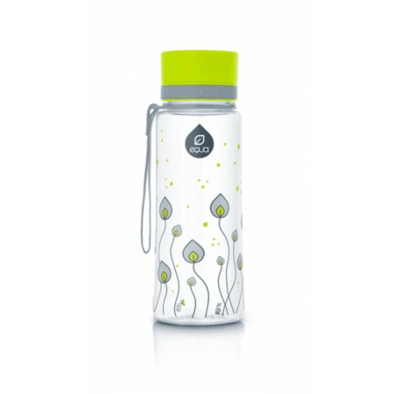 EQUA BPA mentes kulacs - Zöld levelek 600 ml
