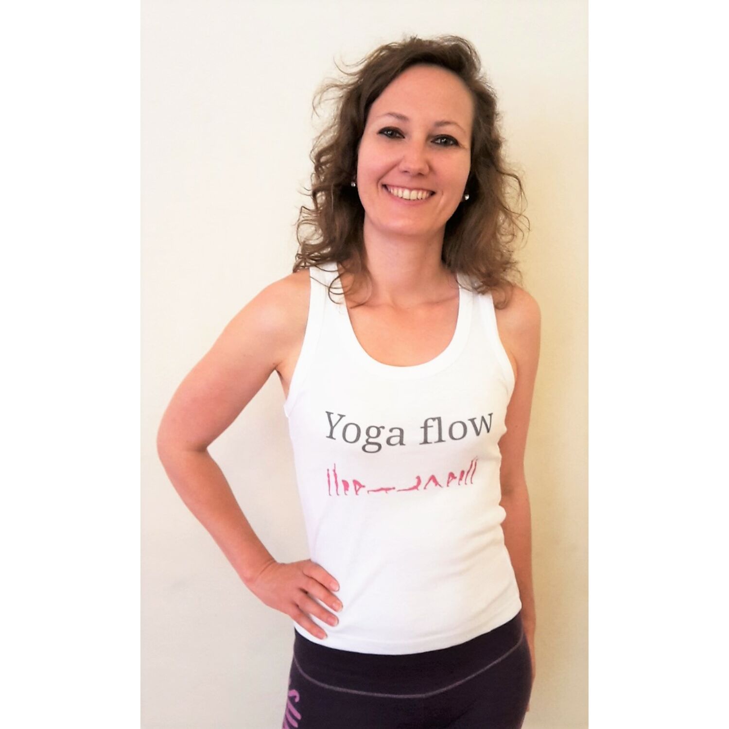 Yoga Flow fehér színű női trikó