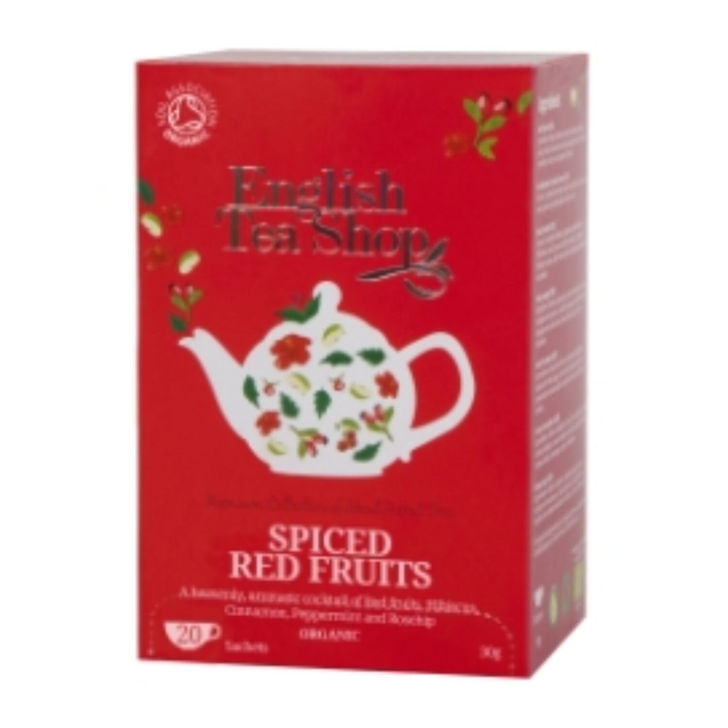 English Tea Shop bio fűszeres pirosgyümölcs tea 20db/csomag