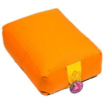 Vipassana Meditációs párna szögletes - szexcsakra -narancs - téglalap alakú