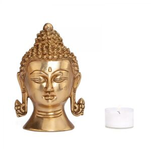 Buddha fej szobor -15 cm