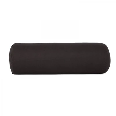 Bodhi Hengerpárna -fekete- 65x23x23 cm, tönkölyhéjjal