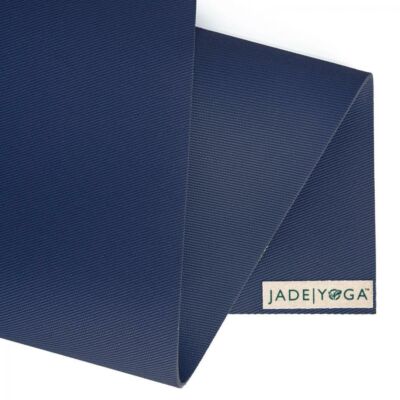 Jógaszőnyeg Jade Harmony - természetes gumi- extra hosszú - sötétkék - 5MM - 188 x 61cm