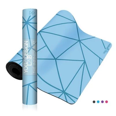 Yoga Design Lab Infinity matrac Geo Aqua - 5 MM