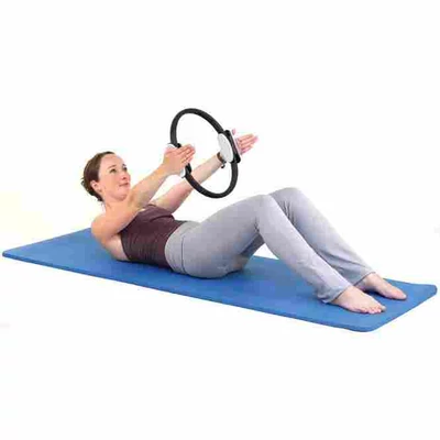 Bodhi Pilates karika - fekete/fehér, 38,5 cm átmérőjű