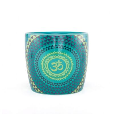 Yogi mug - Jógi bögre - jóga csésze - Kék Mandala