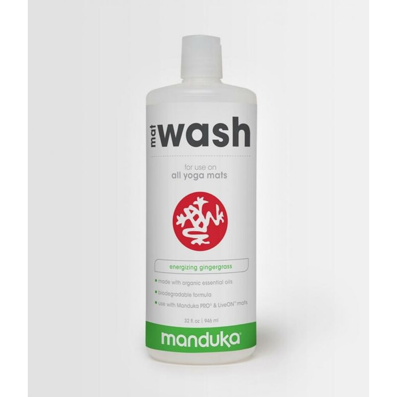 Tisztító spray - Manduka Mat Wash Renew, 946 ml, PVC és PER matracokhoz, Gyömbér