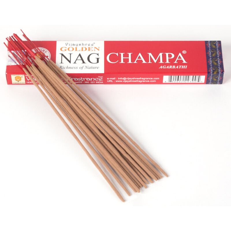 FÜSTÖLŐ - Golden Nag Champa, piros, Satya, 15 g