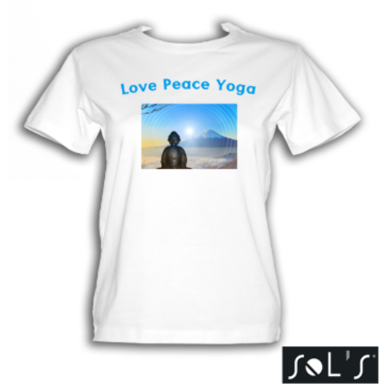 Love Peace Yoga póló